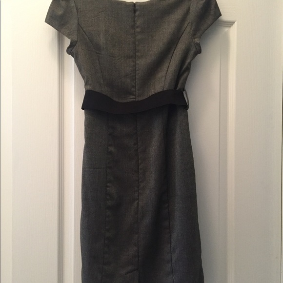 BCX charcoal dress with belt - Picture 2 of 3